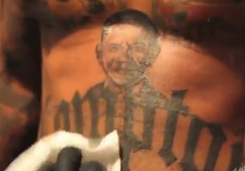 The Game's Tat of Barack Obama